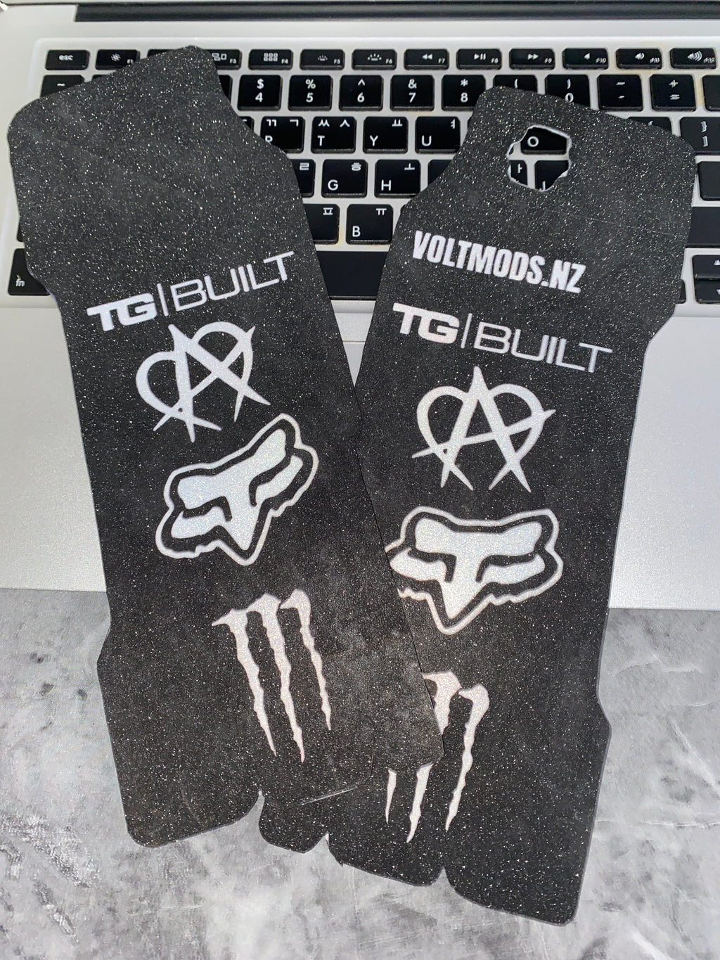 Surron lbx fork guard covers