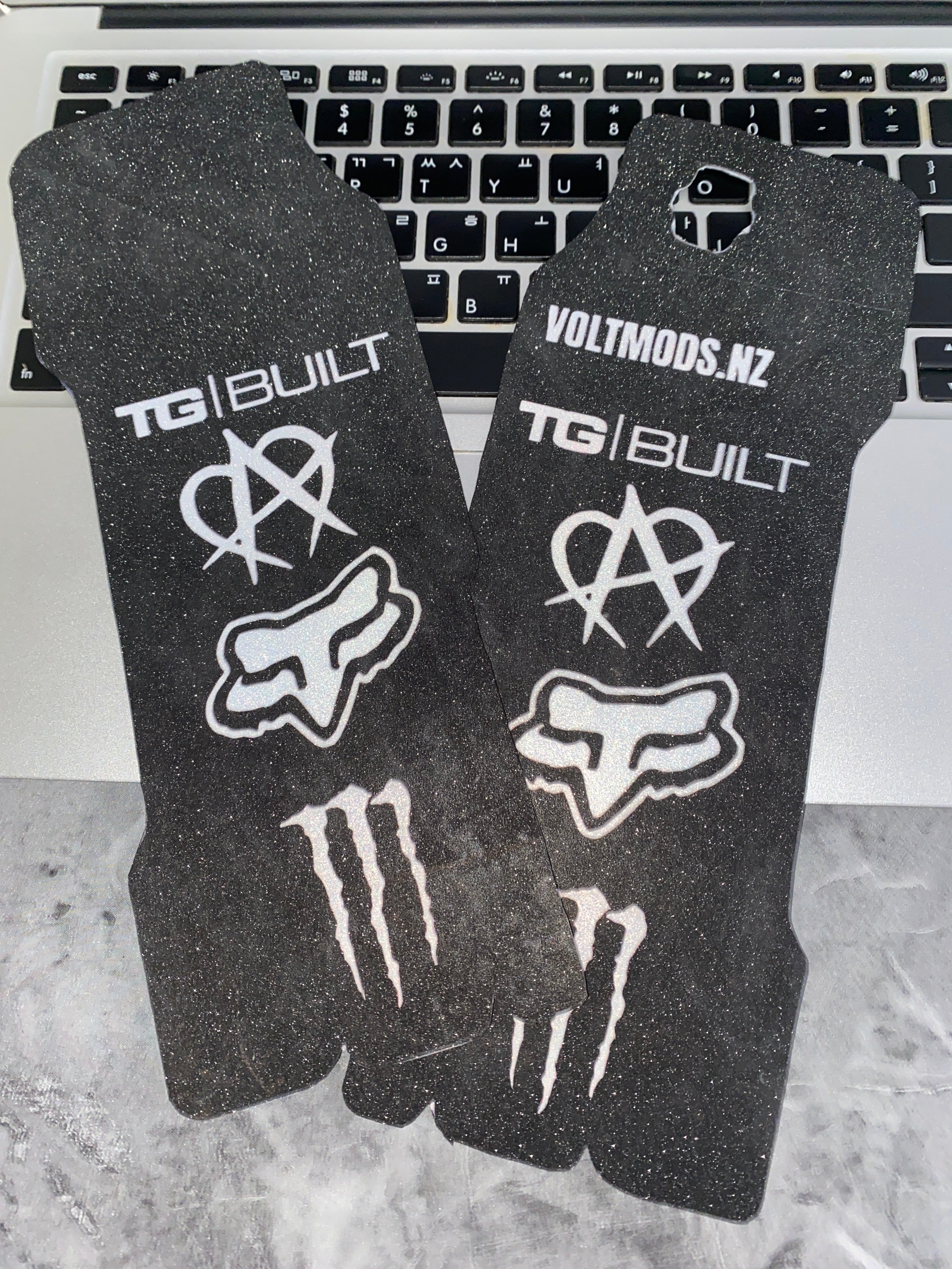 Surron lbx fork guard covers