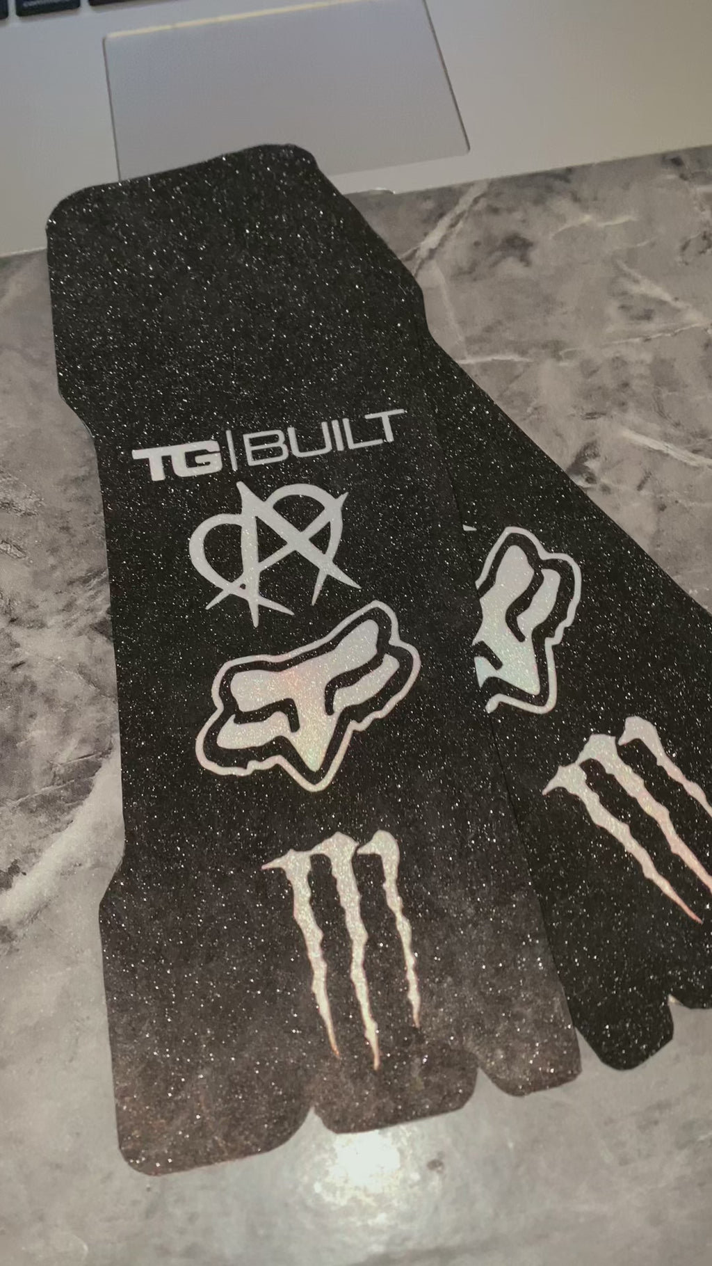 Surron lbx fork guard covers